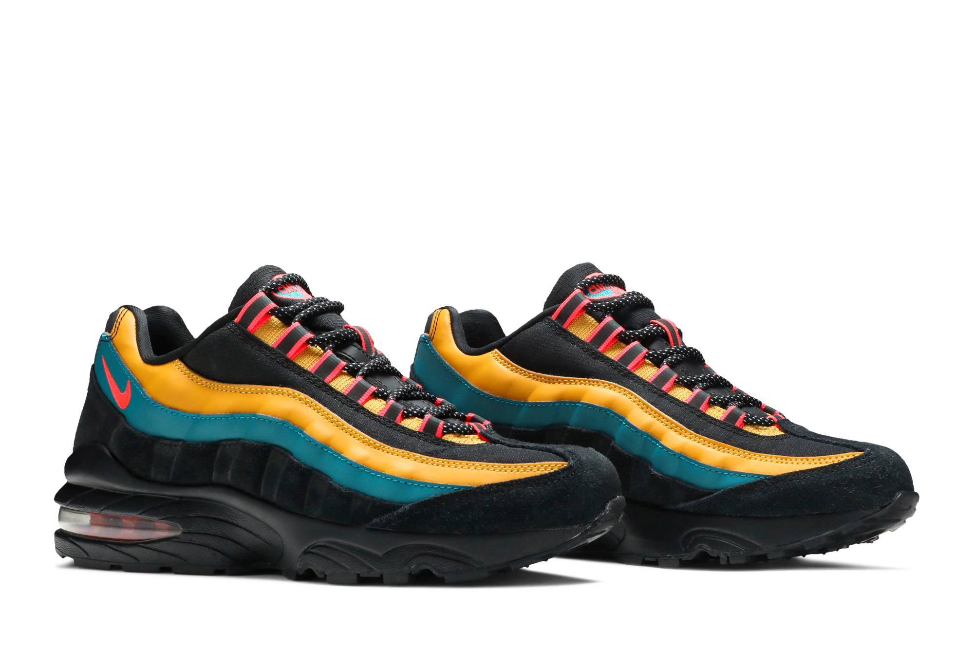 (Youth) Nike Air Max 95 SE 'Black Bright Spruce' 圖 8