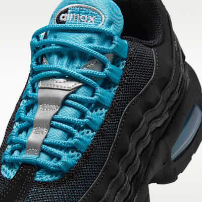 Sizing (JR) Nike Air Max 95 SE 黑色/伽瑪藍/金屬銀/鉻 IR2756-001