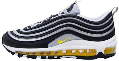 (Youth) Nike Air Max 97 'Black Amarillo Silver' 921522-010 (Youth) Nike Air Max 97 'Black Amarillo Silver' 921522-010