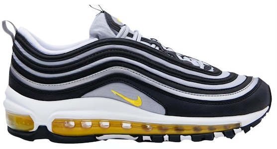 (JR) 나이키 에어맥스 97 블랙/아마릴로/실버 921522-010 Order (JR) 나이키 에어맥스 97 블랙/아마릴로/실버 921522-010