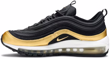 (JR) Nike Air Max 97 'Hitam Emas Metalik' 921522-014 Lookbook (JR) Nike Air Max 97 'Hitam Emas Metalik' 921522-014