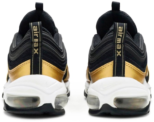 (JR) Nike Air Max 97 'Hitam Emas Metalik' 921522-014 Details for (JR) Nike Air Max 97 'Hitam Emas Metalik' 921522-014
