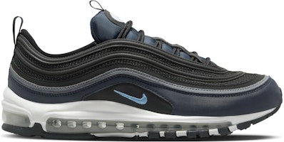 Nike Air Max 97 'Black Racer Blue' 防滑耐磨輕便 低筒 運動休閒鞋 GS 黑 Order Nike Air Max 97 'Black Racer Blue' 防滑耐磨輕便 低筒 運動休閒鞋 GS 黑