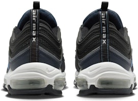 Nike Air Max 97 'Black Racer Blue' 防滑耐磨輕便 低筒 運動休閒鞋 GS 黑 Shop Nike Air Max 97 'Black Racer Blue' 防滑耐磨輕便 低筒 運動休閒鞋 GS 黑