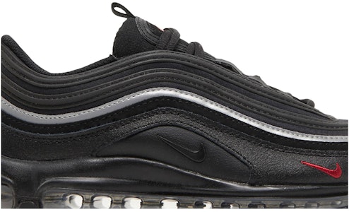 Nike Air Max 97 全掌氣墊 低筒 跑步鞋 GS 黑銀 Order Nike Air Max 97 全掌氣墊 低筒 跑步鞋 GS 黑銀