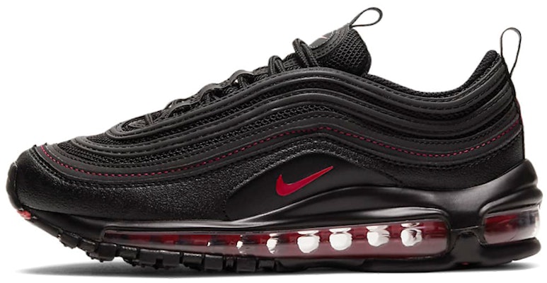 Nike Air Max 97 低筒 跑步鞋 GS 黑紅色 Buy Nike Air Max 97 低筒 跑步鞋 GS 黑紅色