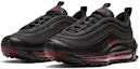 Lookbook Nike Air Max 97 低筒 跑步鞋 GS 黑紅色