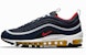 (JR) Nike Air Max 97 'Midnight Navy' Lelaki Perempuan Kasut Sukan Trendy Malaysia 921522-402
