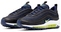 Lookbook (JR) Nike Air Max 97 'Midnight Navy Lemon' Pria/Wanita Sepatu Sneakers 921522-018