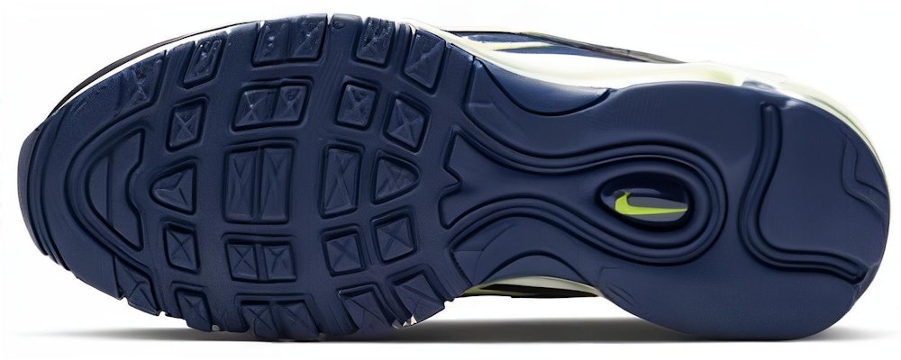 (JR) 耐克Air Max 97 '午夜海军蓝柠檬' 921522-018 Details for (JR) 耐克Air Max 97 '午夜海军蓝柠檬' 921522-018