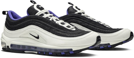 耐吉 Air Max 97 拼色运动 低幫 跑步鞋 GS 白黑 Cheap 耐吉 Air Max 97 拼色运动 低幫 跑步鞋 GS 白黑