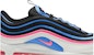 (JR) Nike Air Max 97 'Platinum Biru Merah Jambu' 921522-012