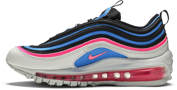 (JR) Nike Air Max 97 'Platinum Biru Merah Jambu' 921522-012 Lookbook (JR) Nike Air Max 97 'Platinum Biru Merah Jambu' 921522-012