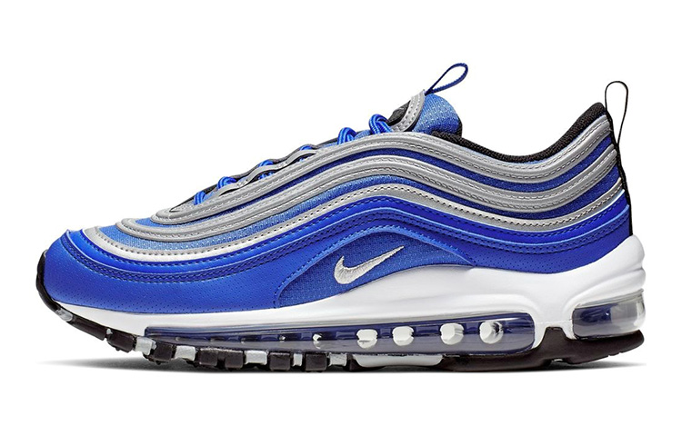 Buy 耐吉Air Max 97 低筒跑步鞋 GS 藍灰白