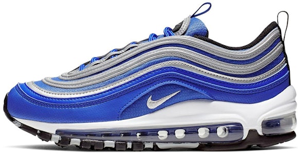 耐吉Air Max 97 低筒跑步鞋 GS 藍灰白 Buy 耐吉Air Max 97 低筒跑步鞋 GS 藍灰白