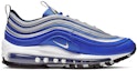 Order 耐吉Air Max 97 低筒跑步鞋 GS 藍灰白