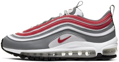 (Youth) Nike Air Max 97 'Smoke Grey Red' 921522-017 (Youth) Nike Air Max 97 'Smoke Grey Red' 921522-017