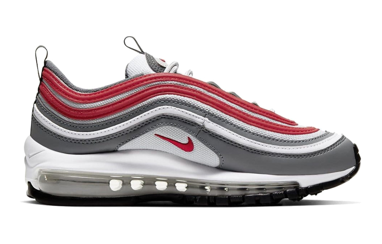 Order (JR) Nike Air Max 97 'Abu-abu Asap Merah' 921522-017