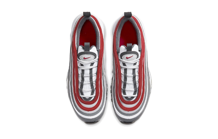 Lookbook (JR) Nike Air Max 97 'Abu-abu Asap Merah' 921522-017