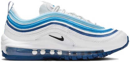 (JR) Nike Air Max 97 'Blanco Summit Azul Court' 921522-120 Order (JR) Nike Air Max 97 'Blanco Summit Azul Court' 921522-120