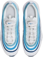 (JR) Nike Air Max 97 'Blanco Summit Azul Court' 921522-120 Shop (JR) Nike Air Max 97 'Blanco Summit Azul Court' 921522-120