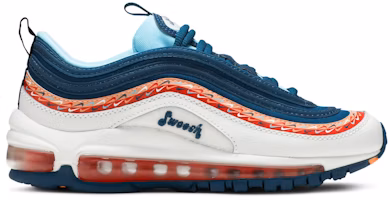 (Youth) Nike Air Max 97 'Swoosh Chain' CQ4818-400 (Youth) Nike Air Max 97 'Swoosh Chain' CQ4818-400