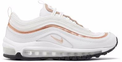 (Youth) Nike Air Max 97 'White Metallic Red Bronze' 921522-109 (Youth) Nike Air Max 97 'White Metallic Red Bronze' 921522-109