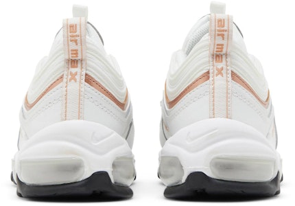 (JR) 耐克Air Max 97 '白色金属红铜' 921522-109 Details for (JR) 耐克Air Max 97 '白色金属红铜' 921522-109