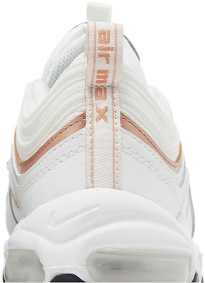 Nike Air Max 97 復古 低筒 跑步鞋 GS 白金 Sizing Nike Air Max 97 復古 低筒 跑步鞋 GS 白金