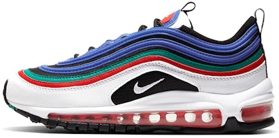 (Youth) Nike Air Max 97 'White Multi' CW7013-100 (Youth) Nike Air Max 97 'White Multi' CW7013-100