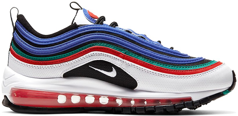 (JR) 耐克 Air Max 97 '白色多彩' CW7013-100 Order (JR) 耐克 Air Max 97 '白色多彩' CW7013-100