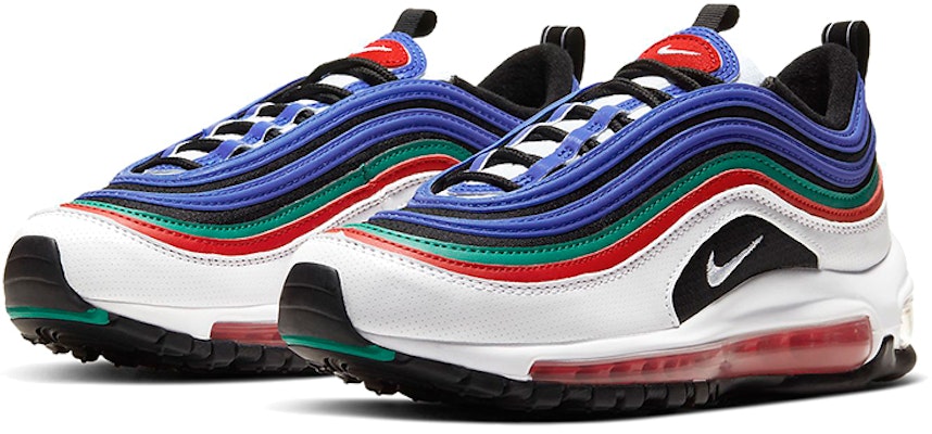 (JR) 耐克 Air Max 97 '白色多彩' CW7013-100 Lookbook (JR) 耐克 Air Max 97 '白色多彩' CW7013-100