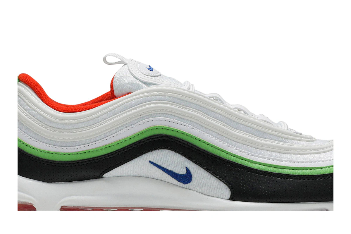 (Youth) Nike Air Max 97 'White Royal Green Nebula' 921522-105