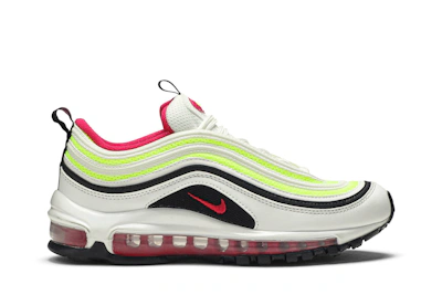 (Youth) Nike Air Max 97 'White Rush Pink Volt' CJ9978-100