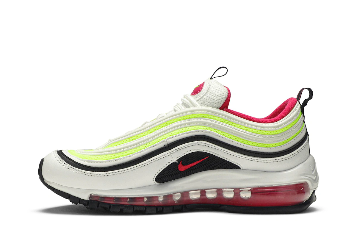 (Youth) Nike Air Max 97 'White Rush Pink Volt' CJ9978-100