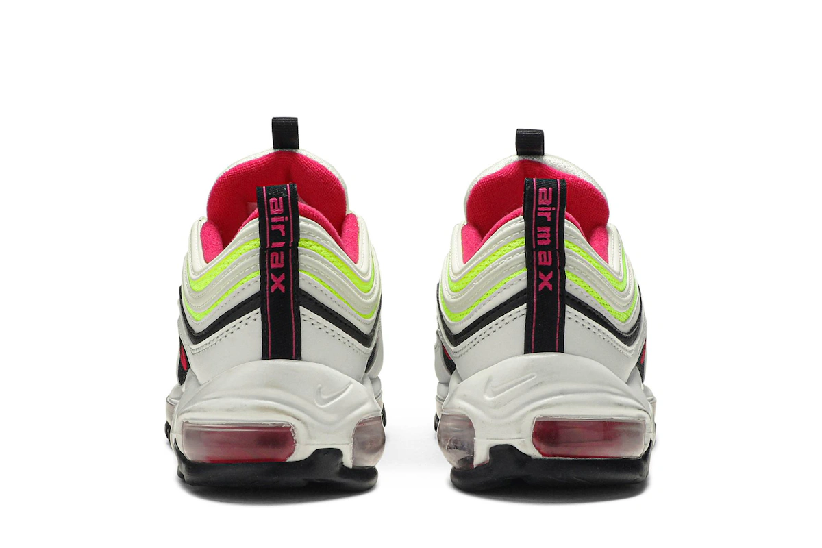 (Youth) Nike Air Max 97 'White Rush Pink Volt' CJ9978-100