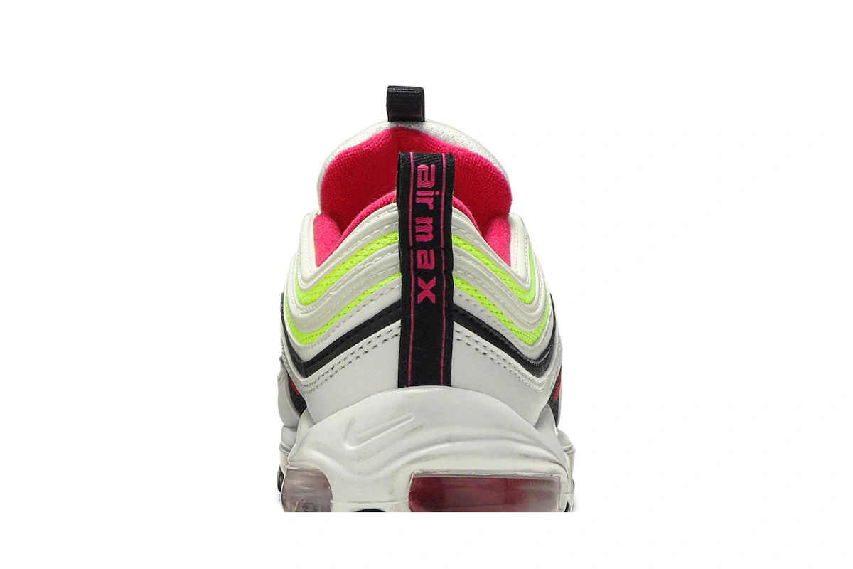 (Youth) Nike Air Max 97 'White Rush Pink Volt' CJ9978-100