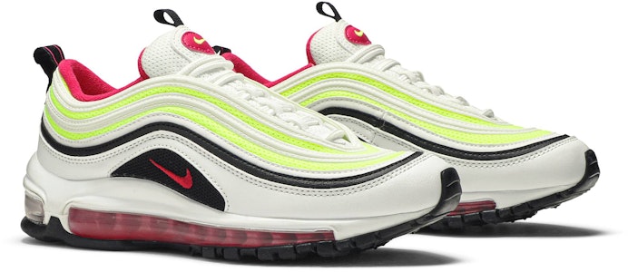 (JR) ナイキ エア マックス 97 "ホワイト/ピンク/ボルト" CJ9978-100 Cheap (JR) ナイキ エア マックス 97 "ホワイト/ピンク/ボルト" CJ9978-100