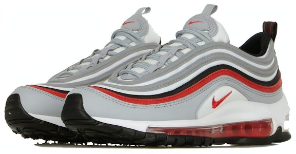 (JR) ナイキ エア マックス 97 "ウルフグレー/レッド" 921522-020 Lookbook (JR) ナイキ エア マックス 97 "ウルフグレー/レッド" 921522-020