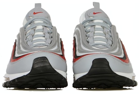 (JR) ナイキ エア マックス 97 "ウルフグレー/レッド" 921522-020 Shop (JR) ナイキ エア マックス 97 "ウルフグレー/レッド" 921522-020