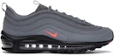 Order (JR) Nike Air Max 97 BG 'Kelabu Sejuk Crimson' CQ0359-001