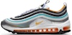 (JR) Nike Air Max 97 DTN BG 'Perak Metalik Jingga' CW0989-001
