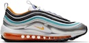 Order (JR) Nike Air Max 97 DTN BG 'Perak Metalik Jingga' CW0989-001