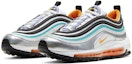 Lookbook (JR) Nike Air Max 97 DTN BG 'Perak Metalik Jingga' CW0989-001