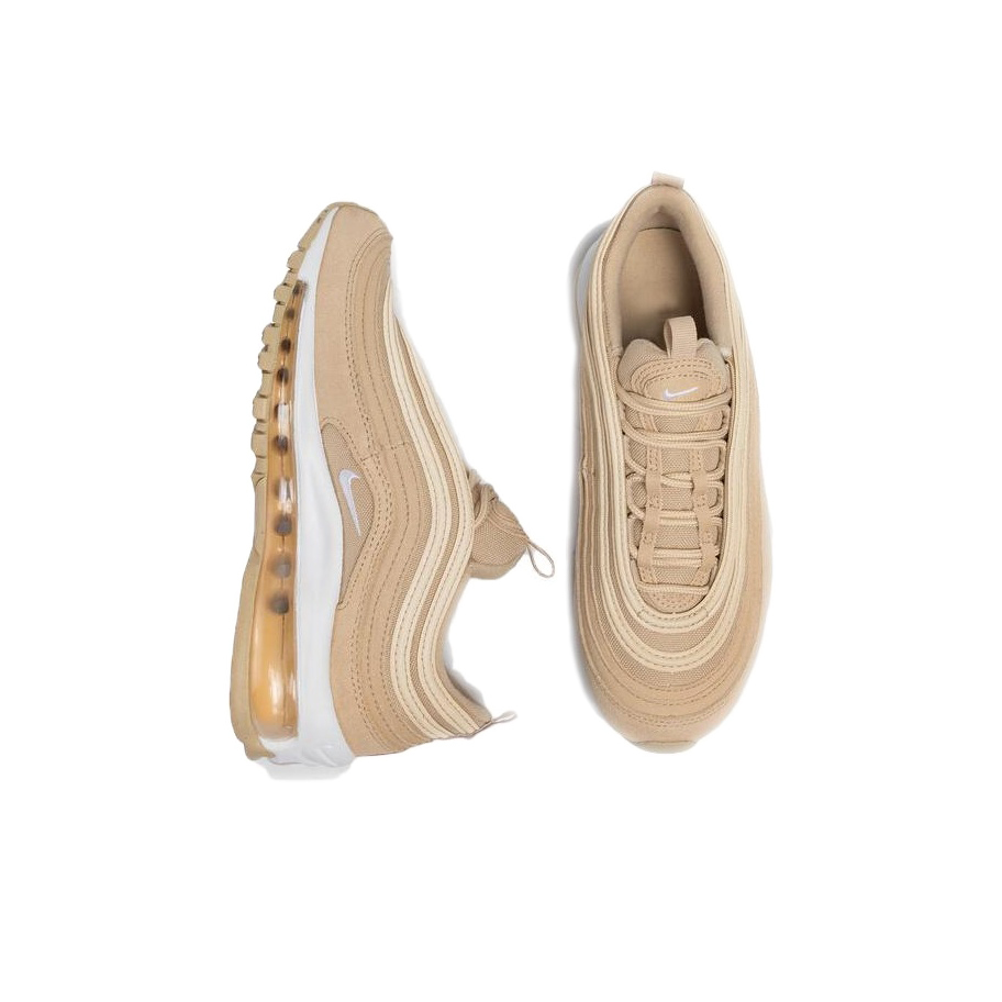 Shop Nike Air Max 97 PE 舒適百搭 輕便耐磨 低筒 生活休閒鞋 GS 杏色