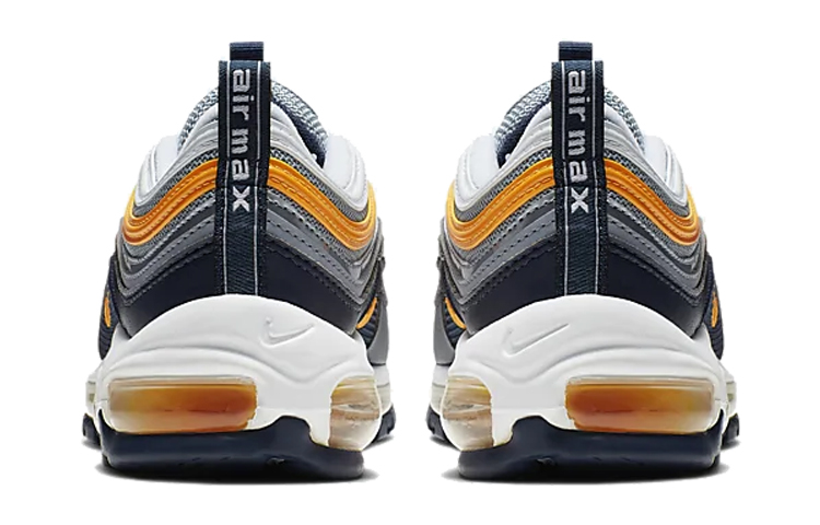 Shop (JR) Nike Air Max 97 RF 'Navy Laser Orange' Lelaki/Wanita. BV0050-400