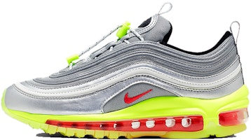 (Youth) Nike Air Max 97 RFT 'Silver Volt' BQ8437-002 (Youth) Nike Air Max 97 RFT 'Silver Volt' BQ8437-002