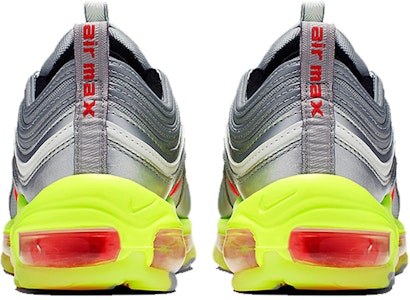 Nike Air Max 97 (GS) 防滑耐磨 低筒 跑步鞋 女款 銀 Shop Nike Air Max 97 (GS) 防滑耐磨 低筒 跑步鞋 女款 銀