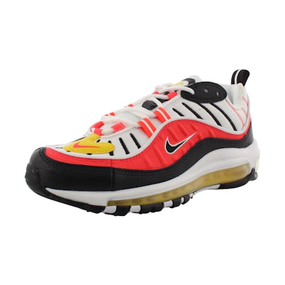 (Youth) Nike Air Max 98 'Black Bright Crimson'