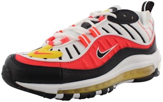 (Youth) Nike Air Max 98 'Black Bright Crimson' BV4872-007 (Youth) Nike Air Max 98 'Black Bright Crimson' BV4872-007